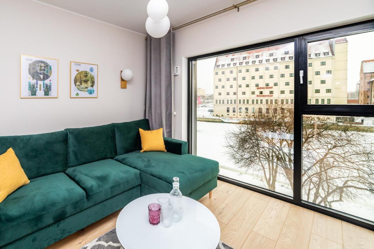 Pobookowane River View Apartments Gdańsk Exterior foto