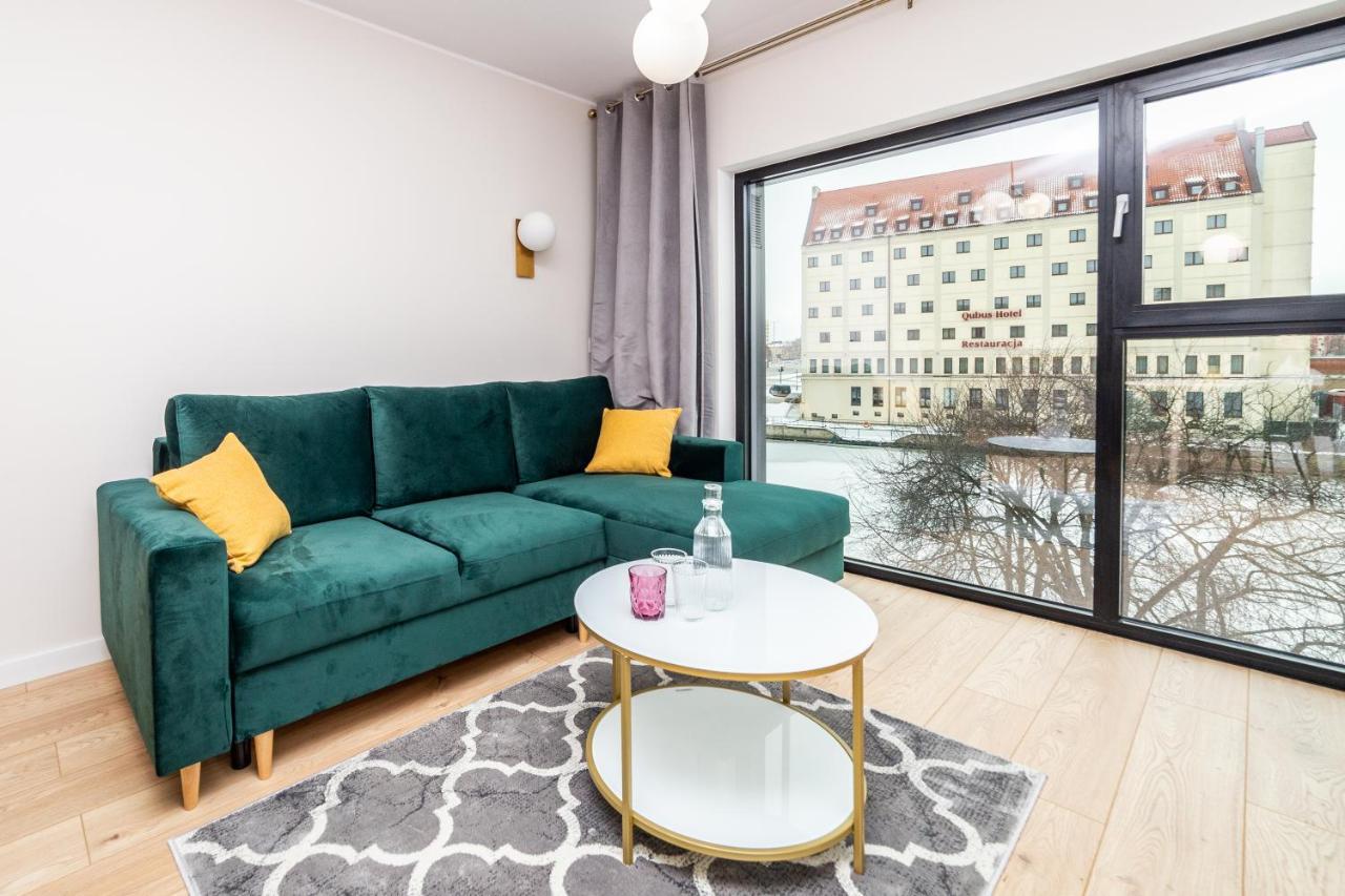 Pobookowane River View Apartments Gdańsk Exterior foto
