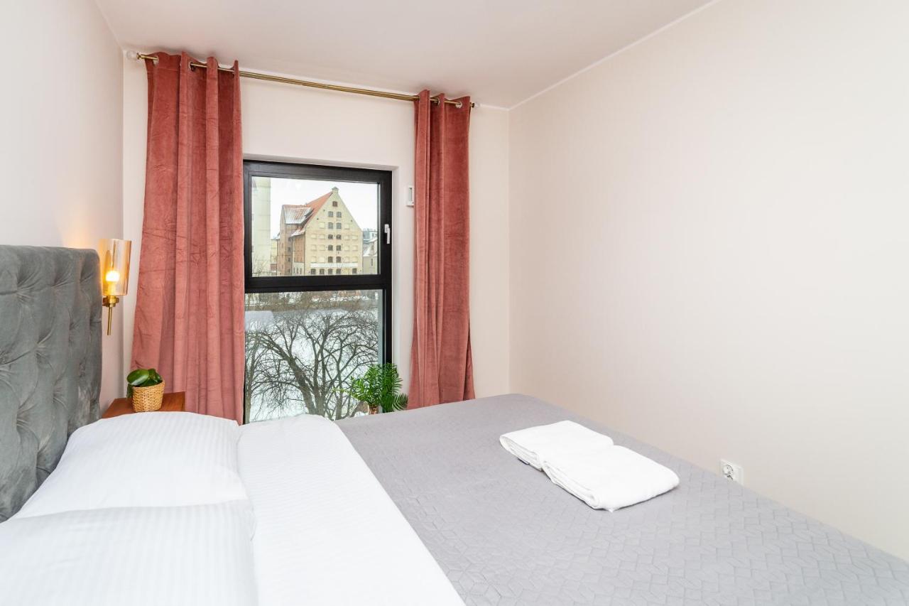 Pobookowane River View Apartments Gdańsk Exterior foto