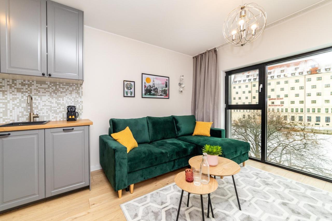 Pobookowane River View Apartments Gdańsk Exterior foto