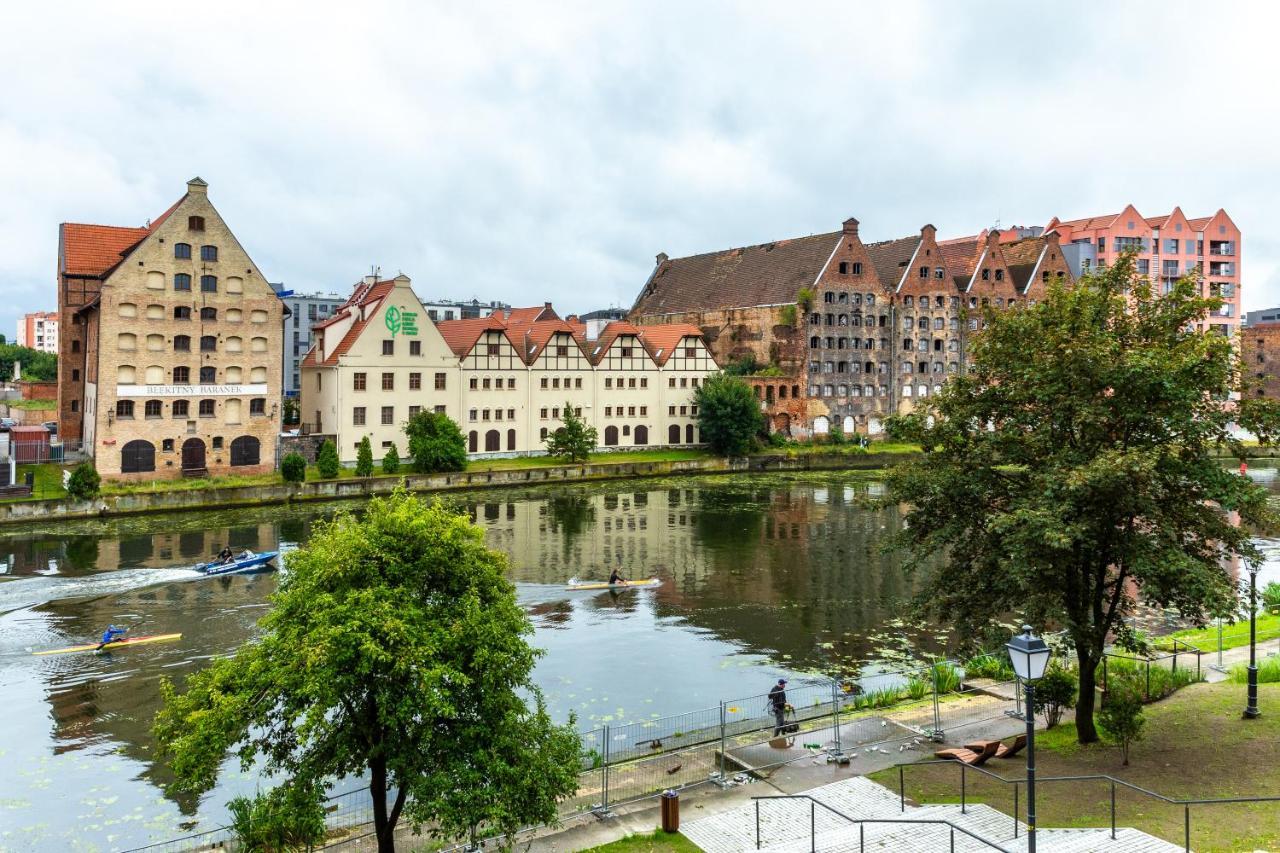 Pobookowane River View Apartments Gdańsk Exterior foto